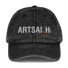 Load image into Gallery viewer, Love Artsakh  Vintage Cotton Twill Cap
