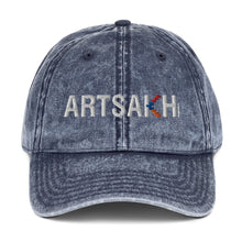 Load image into Gallery viewer, Love Artsakh  Vintage Cotton Twill Cap
