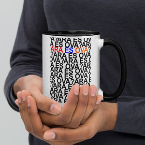 Who This? Mug with Color Inside