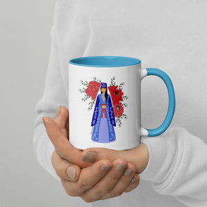 Armenian Taraz Mug with Color Inside