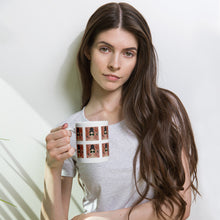 Load image into Gallery viewer, Cat Girl White glossy mug
