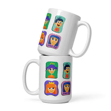 Load image into Gallery viewer, Armenian Emojis White glossy mug
