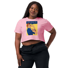 Load image into Gallery viewer, We Can Do It (Western Armenian) Women’s crop top

