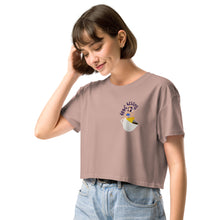 Load image into Gallery viewer, Coffee Kentron? Women’s crop top
