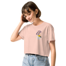 Load image into Gallery viewer, Coffee Kentron? Women’s crop top
