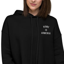 Load image into Gallery viewer, Home Is Armenia Crop Hoodie
